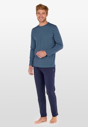 HOM KOS - Nattøj sæt - navy print