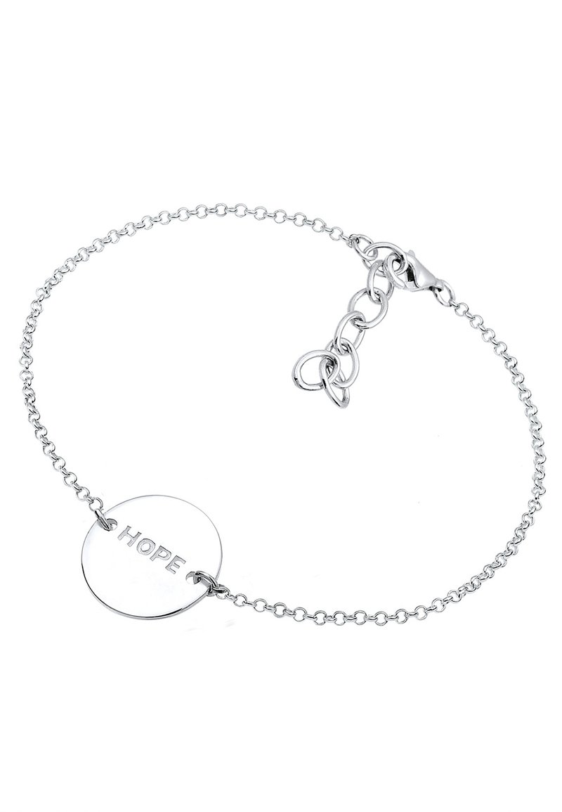 Damen Halsketten | Elli Hope-Schriftzug Armband silber/silberfarben - BF34351 Damen Halsketten | Elli Hope-Schriftzug Armband silber/silberfarben - BF34351