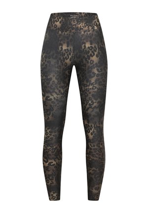 Röhnisch PRINTED HW - Tights - brown leo print