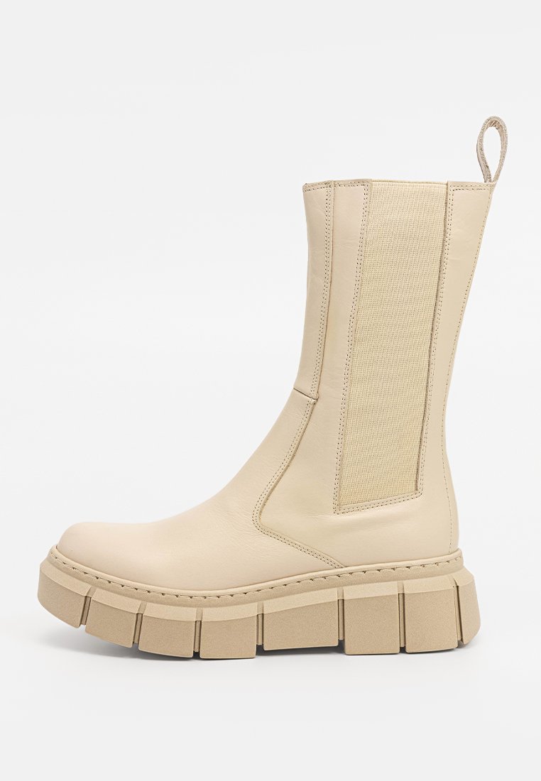 ALOHAS Plateaulaarzen beige