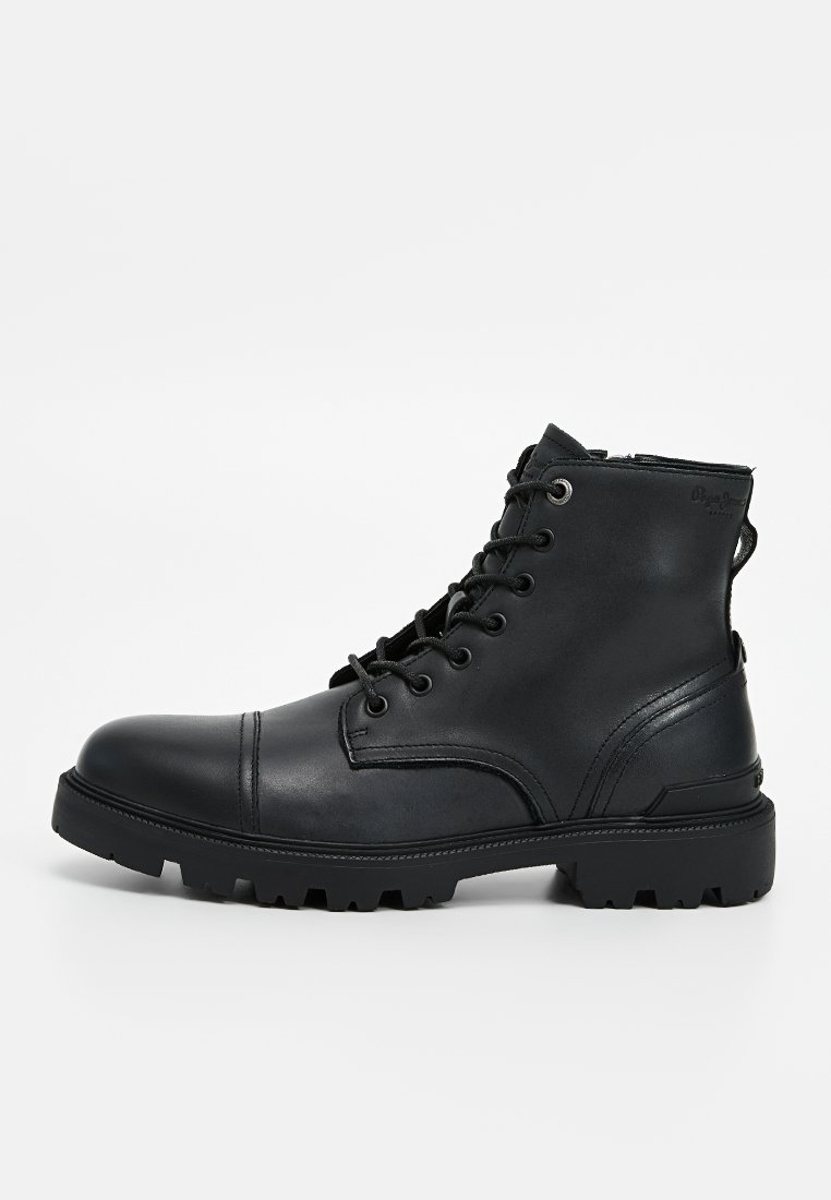 Botines con cordones