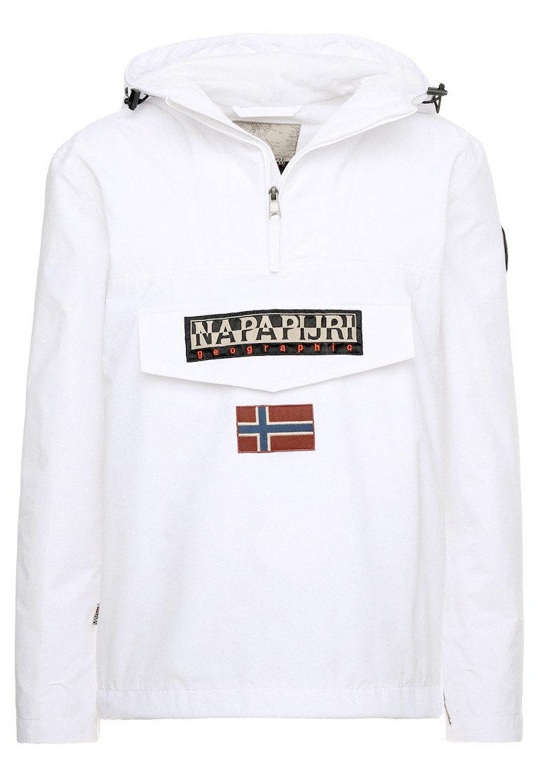 Napapijri RAINFOREST SUMMER Windjack bright white Napapijri RAINFOREST SUMMER Windjack blu marine Zalando.nl