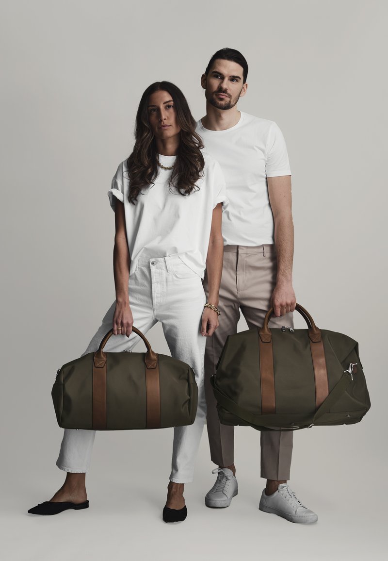 Steele & Borough Taška na víkend - green