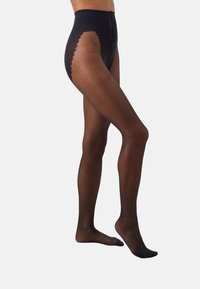 COLLANT BODY TOUCH VENTRE PLAT - Strømpebukser -  noir