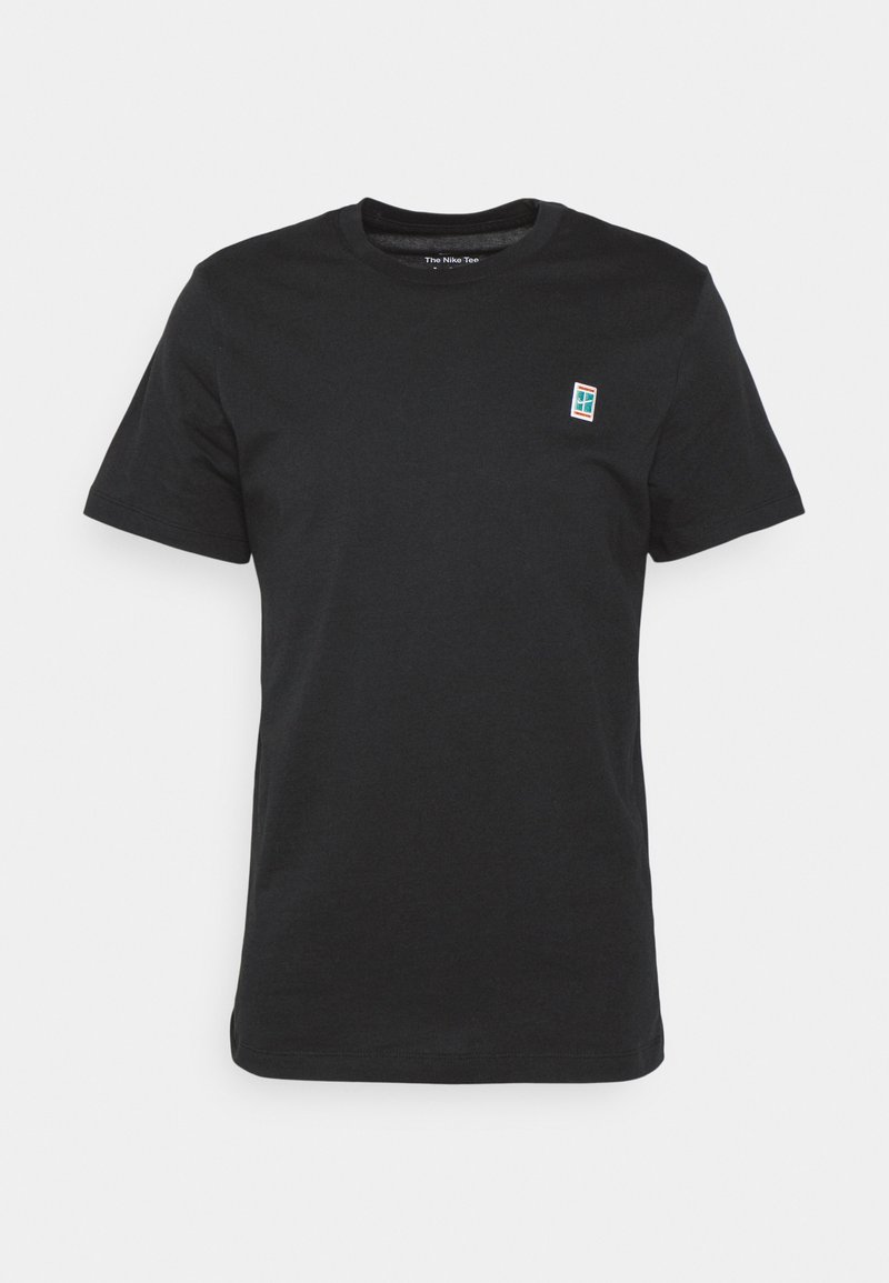 Herren Shirts | Nike Performance COURT T-Shirt basic black/washed teal/schwarz - KN45560 Herren Shirts | Nike Performance COURT T-Shirt basic black/washed teal/schwarz - KN45560