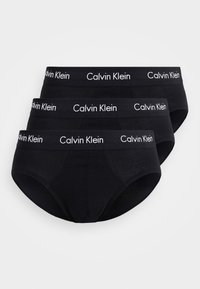 Calvin Klein Underwear - HIP BRIEF 3 PACK - Alushousut - black Pienoiskuva 1