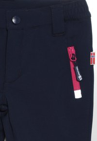 TROLLKIDS KIDS FJELL PANT - Hlače za otvoreno - navy/magenta