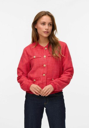 Vero Moda VMCLAIRE - Bomber stiliaus striukė - lychee