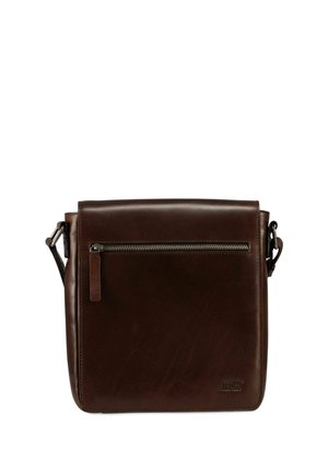 LUND - Cross body bag - brown
