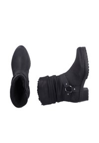 Rieker Bottines de cowboy / motard - schwarz