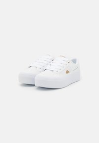 Lacoste ZIANE PLATFORM  - Zapatillas - white