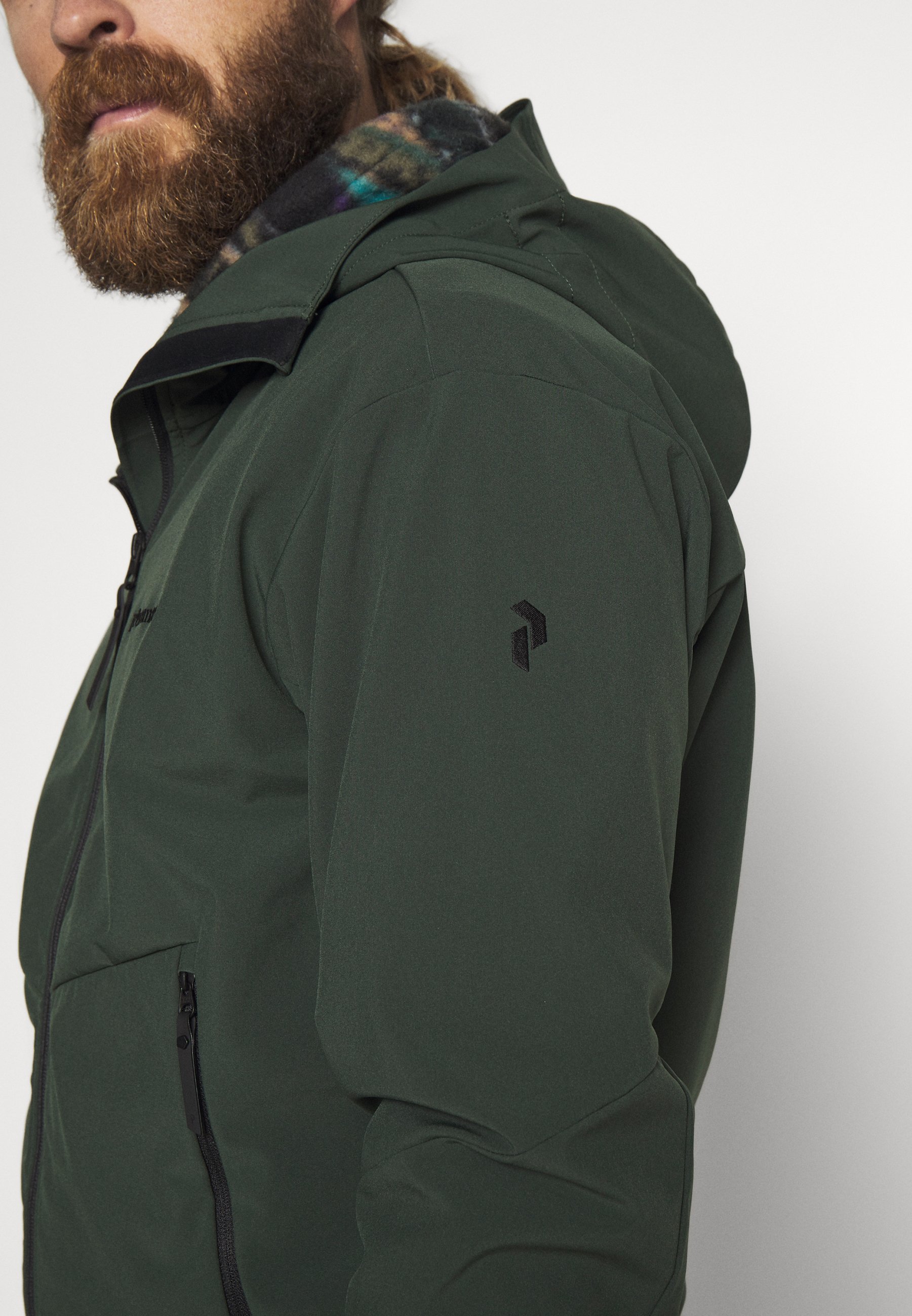 ADVENTURE HOOD JACKET Outdoorjas drift green ADVENTURE HOOD JACKET Outdoorjas drift green