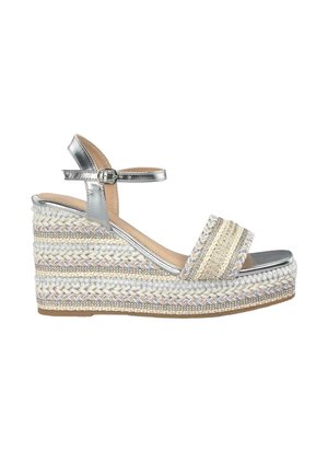 Sandalias de tacón - plateado