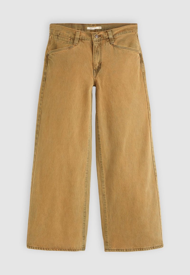 Levi's® 94 BAGGY WIDE LEG - Wide leg - pooled tobacco brown/coloured ...