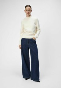 Object HIGH NECK - Jersey de punto - white sand