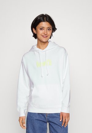 Levi's® GRAPHIC STANDARD HOODIE - Sweatshirt com capuz - bright white
