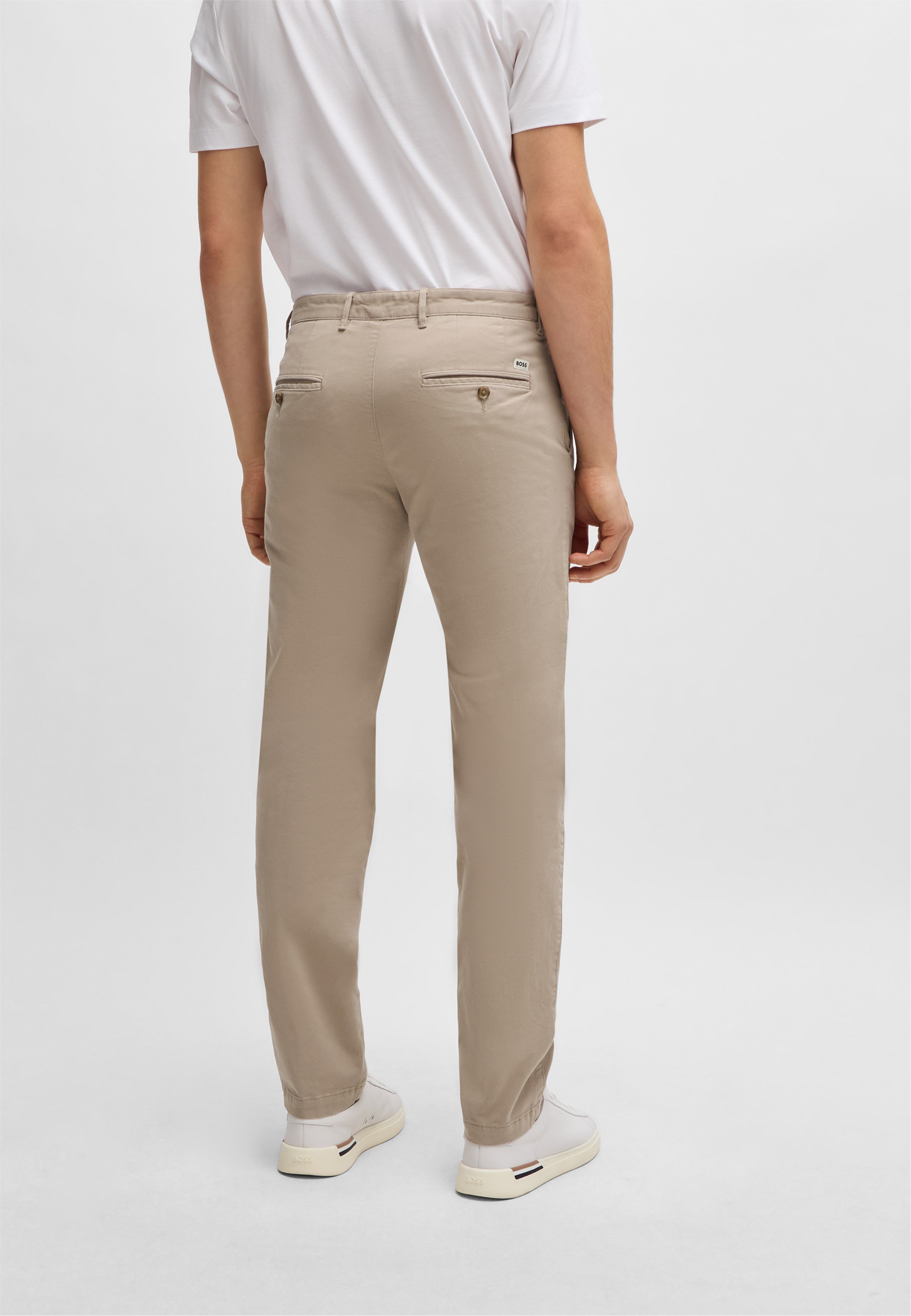 BOSS Chinos - open beige fourteen/beige - Zalando.co.uk