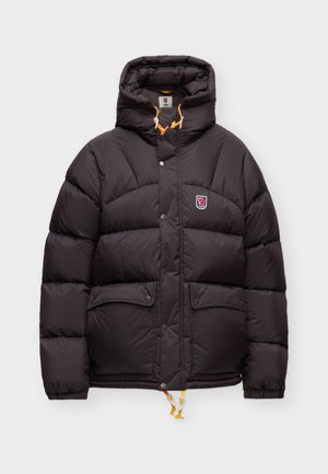 Fjällräven, EXPEDITION JACKET  - Пухено яке - black oak