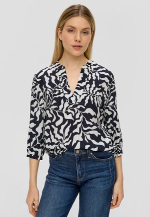 s.Oliver, ALL OVER - Bluse - navy
