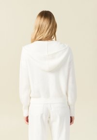 BONOBO Jeans LANGÄRMELIGE MIT KAPUZE - Cardigan - ecru