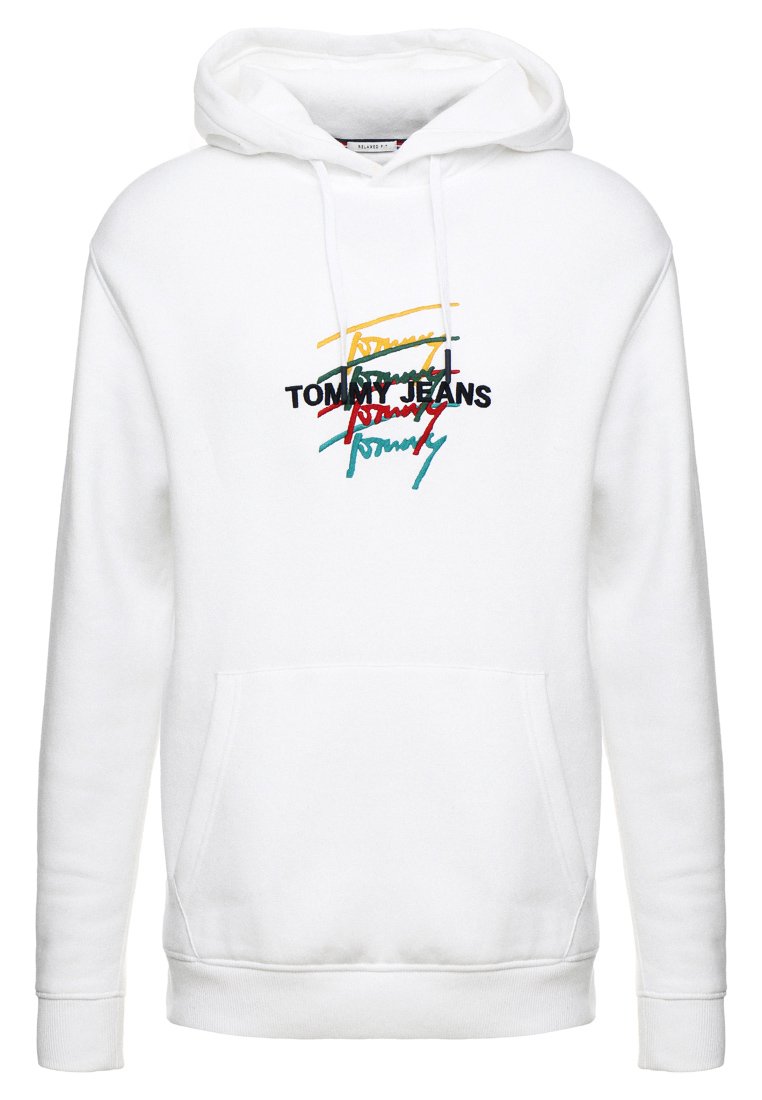 tommy jeans signature logo hoodie