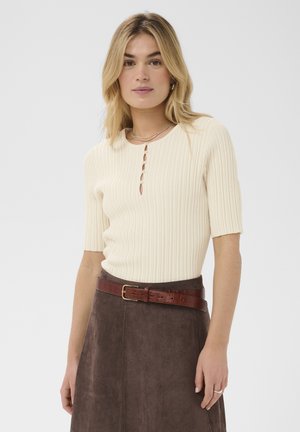 Saint Tropez, SIGRIDASZ SS PULLOVER - Camiseta básica - ice