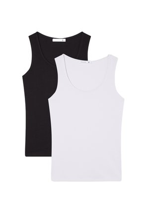 PACK 2 IN A TINTA UNITA - Top - 1x Black, 1x White