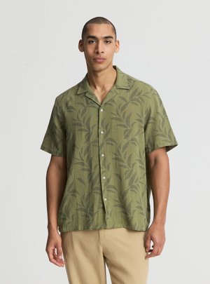 Terranova, CAMICIA MC FANTASIA - Camicia - var verde pastello