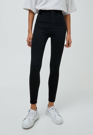 Jeans Skinny Fit - mottled black
