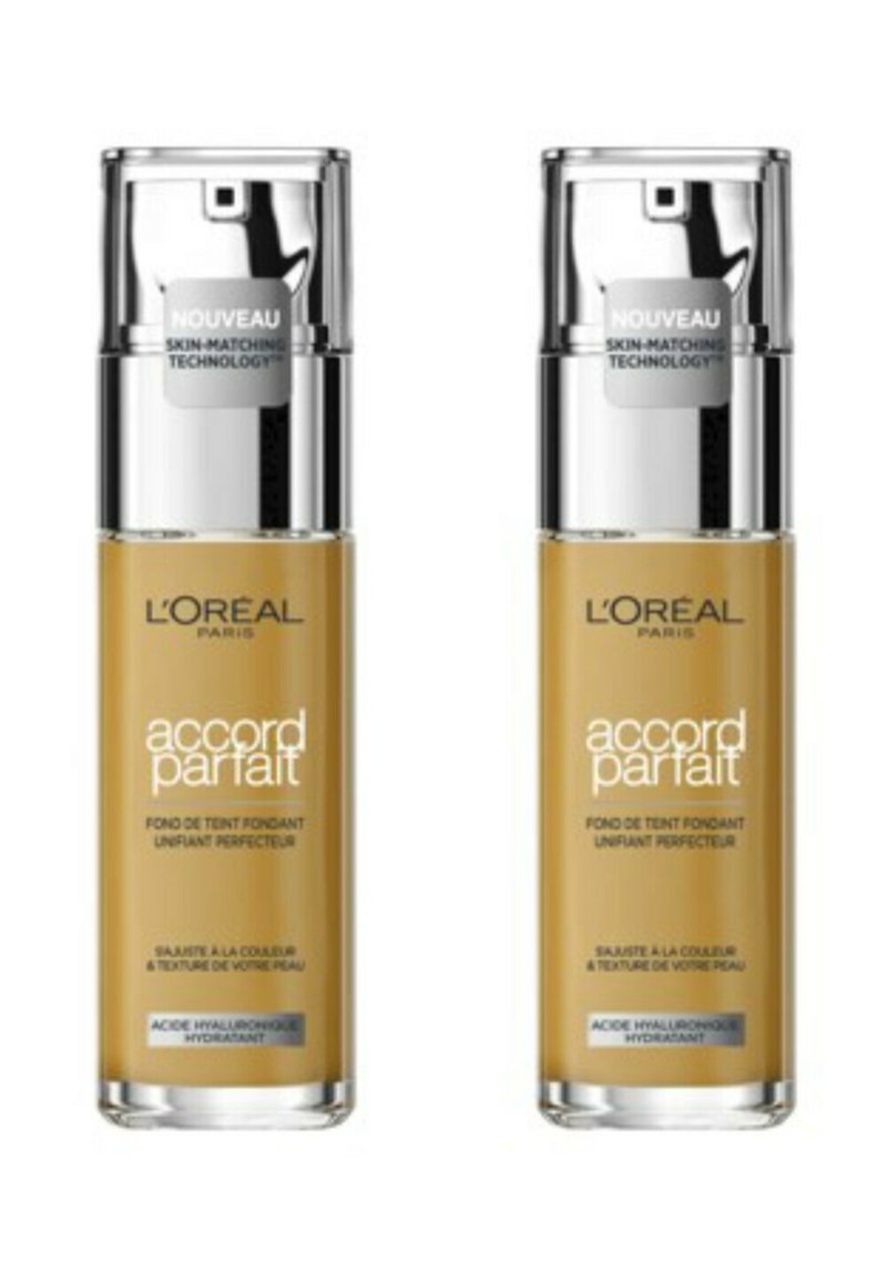 L'Oréal Paris FONT DE TEINT FLUIDE 9D TERRE DE SIENNE ACCORD PARFAIT - Fond de teint - 6.5 n désert