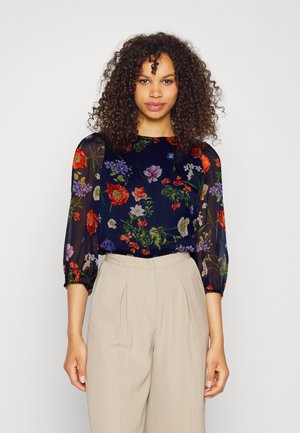 VMKAYA O NECK - Maglietta a manica lunga - navy blazer