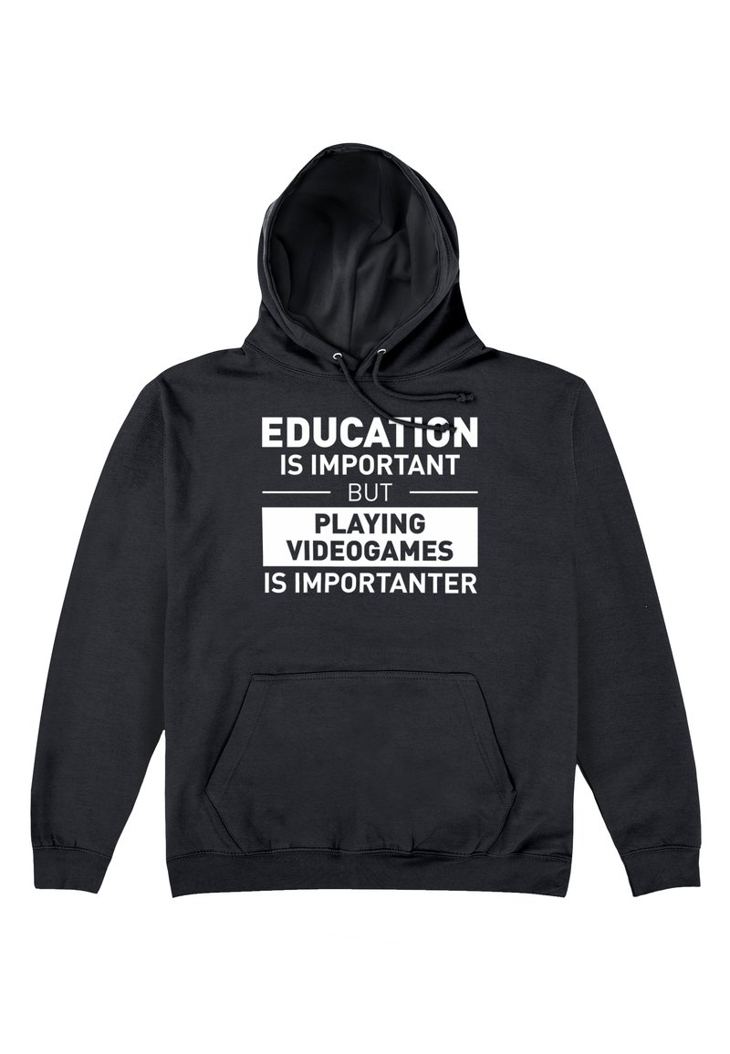 Henry Tiger DUKE SONS VIDEOGAMES IS IMPORTANTER czarny