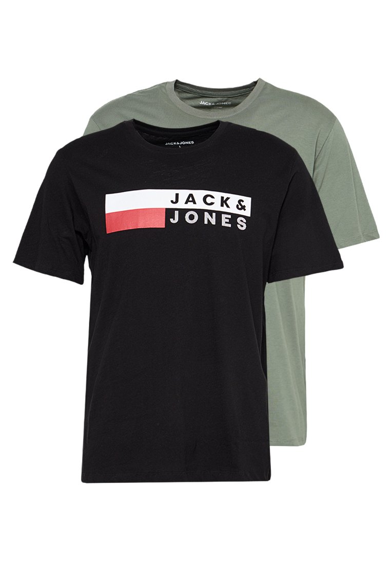 jack & jones T-shirt print meerkleurig