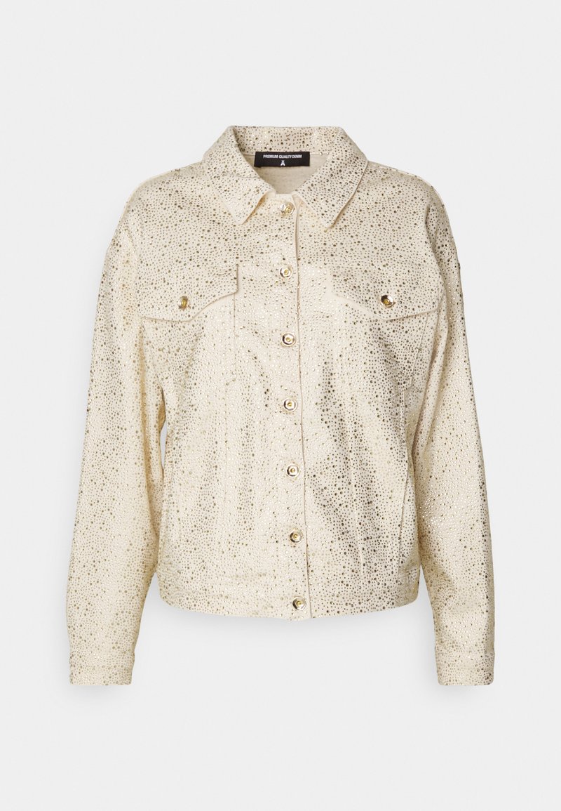 PATRIZIA PEPE Spijkerjas goudkleurig