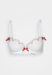 LORNA BRA  - Reggiseno con ferretto - red/white