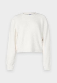 Calvin Klein Underwear PLUSH SWEATSHIRT - Pyžamový vrchný diel - ivory
