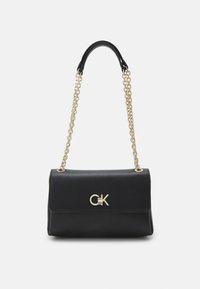 Calvin Klein RELOCK CROSSBOODY - Borsa a mano - black