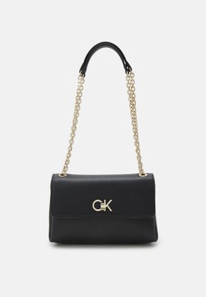 Calvin Klein RELOCK CROSSBOODY - Borsa a mano - black