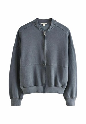 WASHED - Sweatjacke - charcoal grey
