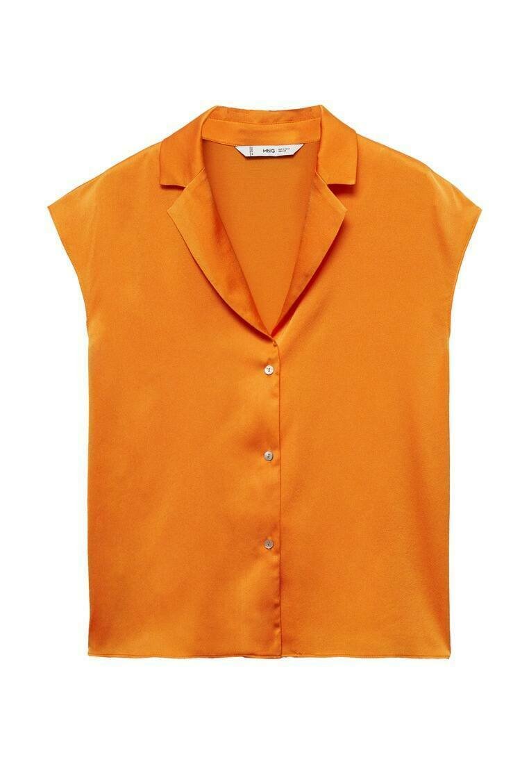 Mango Overhemdblouse oranje