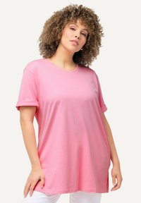 Ulla Popken PLUS SIZE SHORT SLEEVE TEE  - Basic T-shirt - light pink