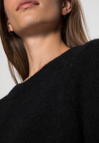 Selected Femme SLFLULU DRESS O NECK - Obleka/pulover - black