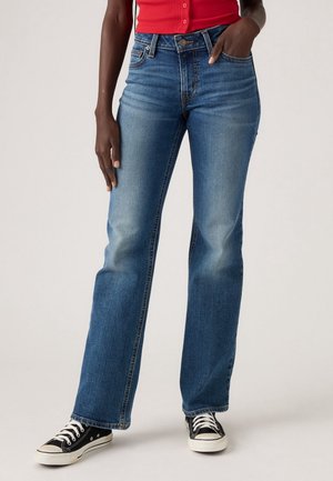 Jean bootcut - blue denim