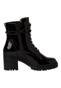 s.Oliver Bottines à plateau - black