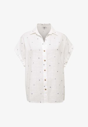 Mavi, Button-down blouse - weiss
