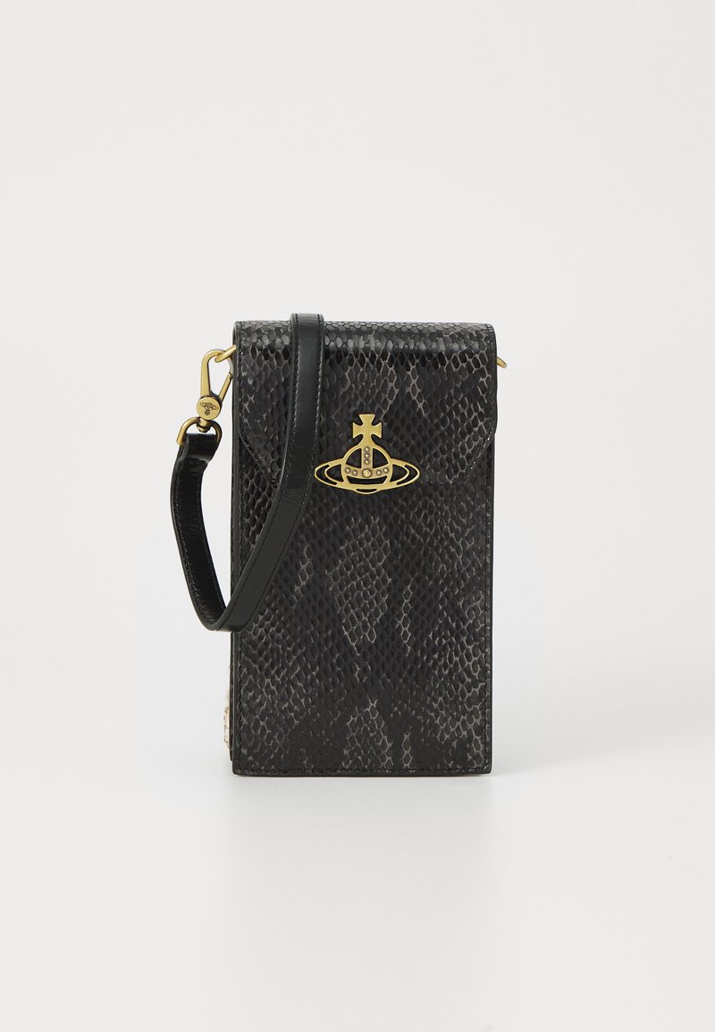 Vivienne Westwood PHONE BAG UNISEX - Taštička na mobil - black
