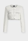 FLORINE CROPPED BOUCLE JACKET - Blazer - ivory