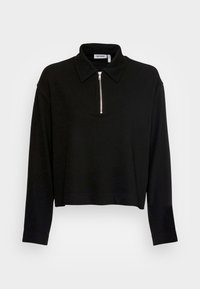 DENALI ZIP LONG SLEEVE - Camisola - black