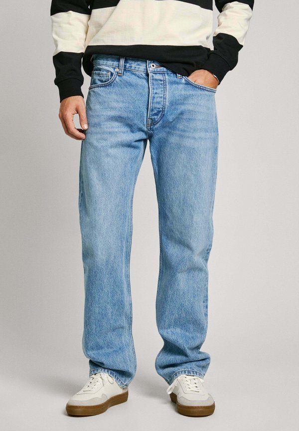 Loose Jeans - light used rigid
