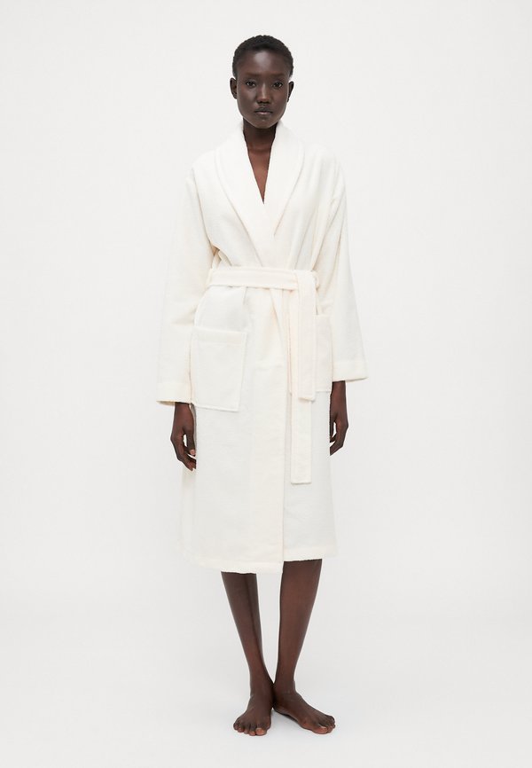 BATHROBE - Dressing gown - milk